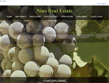 Tablet Screenshot of ninorealestate.com